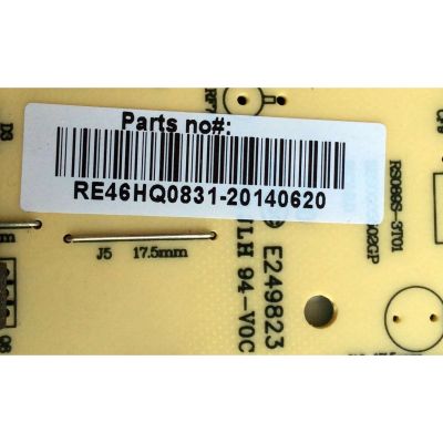 FUENTE DE PODER PARA TV RCA / NUMERO DE PARTE RE46HQ0831 / RS089S-3T01 / 3BS0005502GP / REV:2.0 / PANEL LK400D3HC84 / MODELO LED40C45RQ - Imagen 2